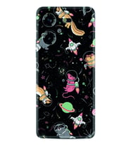 Tecno Pova 5 Kılıf Silikon Desen Özel Seri Planet Animals 1771