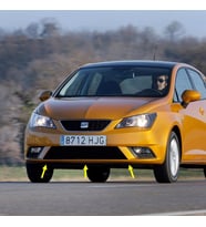 Seat İbiza 2013-2014-2015 Ön Tampon Alt Spoyler Orjinal Tip 6J0805903C