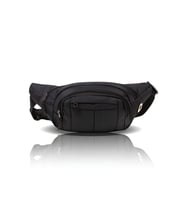 Siyah Unisex Suya Dayanıklı Çapraz Askılı Omuz Bel Çanta Günlük Yürüyüş Koşu Outdoor Çanta