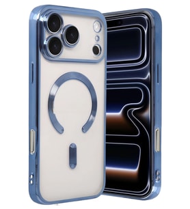 iPhone 17 Pro Max Kross Magneticsafe Kapak - Sierra Blue