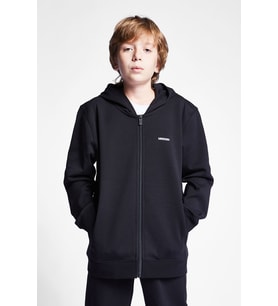 Çocuk Fermuarlı Kapüşonlu Sweatshirt 24S-3226-24B