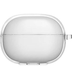 Xiaomi Redmi Buds 3 Lite ile Uyumlu Şeffaf Silikon Kılıf Tam Koruma Kancalı Anahtarlık Redmi Buds 3 Lite ile Uyumlu Şeffaf Silikon Kılıf