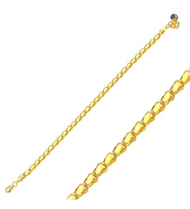 Harnup Çekirdeği Altın Bileklik Sarı Altın (Gold)