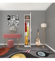 Kenzlife gardırop 1 kapılı kilitli öğrenci dolabı tek kapı kasımpatı byz 180*35*42 gardolap dolap ofis (Karışık)
