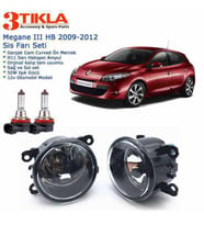 Renault Megane III HB 2011 Sis Farı Set Oem: 8200074008