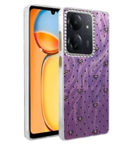 Newface Xiaomi Redmi 13C Kılıf Blade Aynalı Desenli Kapak - Desen 2