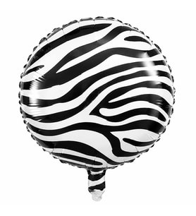 Zebra Folyo Balon