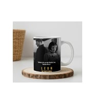 "Leon Mathilda" Kupa Bardak (Beyaz)
