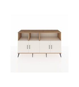 Kronos Konsol 6 Raflı 4 Kapaklı 176x59x99 Çam-Aytaşı