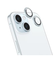 HOCO Crystal Clear iPhone 15-15 Plus HD 3D Metal Çerçeveli Kamera Koruyucu Lens-(5 - SSSSSS6648-9