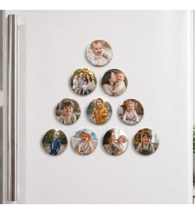 24 Adet Metal Magnet