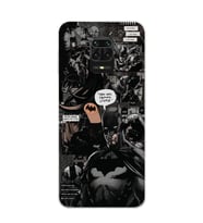 Redmi Note 9 Pro / 9s Uyumlu Batman Aesthetic Tasarımlı Şeffaf Telefon Kılıfı
