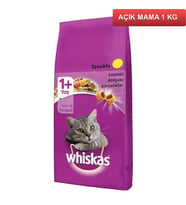 Whiskas Kuru Tavuklu Sebzeli Kedi Maması 1 Kg AÇIK
