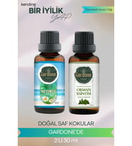 Orman Esintisi + Yaz Esintisi ( Oda Kokusu Aroma Terapi Buhurdanlık / Difüzör Yağı ) Set 2 Adet x 30 ML