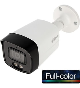 Dahua (HAC-HFW1209TLM-A-LED-0360B) 1/2.8 2mp 3.6mm 1080P Hdcvı Full Color 4ın1 IP67 Metal IR-40MT. (Beyaz)