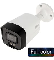 Dahua (HAC-HFW1209TLM-A-LED-0360B) 1/2.8 2mp 3.6mm 1080P Hdcvı Full Color 4ın1 IP67 Metal IR-40MT. (Beyaz)