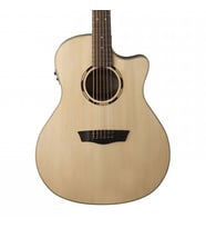 Washburn WLO20SCE Woodline 20 Elektro Akustik  Masif Sedir Kapak Sıcak Karakter