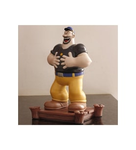 Kabasakal Boyalı Figür 15cm 1 Adet