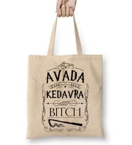 Harry Potter Avada Kedavra Bez Çanta Uzun Saplı