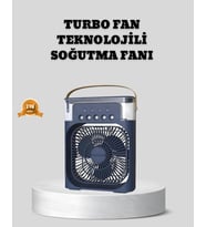Sessiz Çalışan Turbo Fan Güçlü Hava Akışlı Masa Üstü Vantilatör