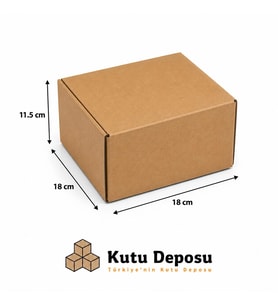 18x18x11,5 E-Ticaret ve Kargo Kutusu (50 ADET)