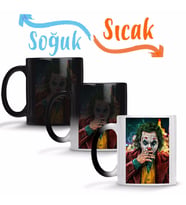 Joker Çiçek Katili Sihirli Kupa Bardak Porselen