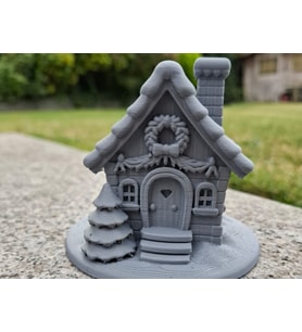 Mini 10CM Yılbaşı Temalı Mini Süs Seti PLA Plastik Hediyelik Dekor