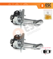 Peugeot Partner Citroen Berlingo Tepee 2008-2018 9181P2 İçin 2 EA Ön Sağ ve Sol Kapı Gergi Yayı