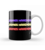 James Harden   Basketball gifts Vintage Retro Rainbow Quotes For BOYS AND Dad Kupa Bardak Porselen