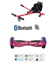 CityMate Smart Balance Elektrikli Kaykay Hoverboard 8.5inch + Hoverkart Set Akıllı Denge Ledli Bluetooth D13