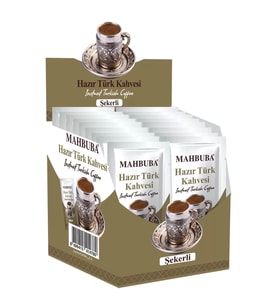 Mahbuba Şekerli Hazır Türk Kahvesi 12*9 Gr