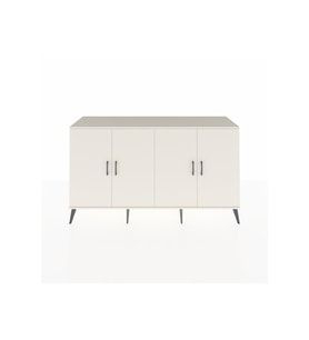 Hyperion Konsol 6 Raflı 4 Kapaklı 176x44x99 Aytaşı-Aytaşı/Antrasit