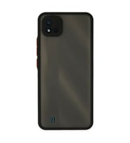 Realme C11 2021 Kılıf Montreal Silikon Kapak - Siyah