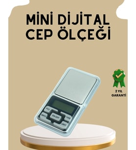 Kapaklı Dijital Cep Terazisi Hassasiyet 300 Gr