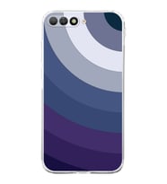 Huawei Y6 2018  Kamera korumalı Kapak Renk Cümbüşü Tasarımlı  Şeffaf Kılıf