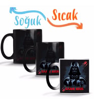 Darth Vader 04 Sihirli Kupa Bardak Porselen