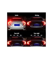 Audi A8 Bagaj Üstü Arka Cam Led 90cm 3.stop Hareketli 6 Kablolu 4 Mod