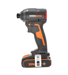 WORX WX265 20Volt 2.0Ah Li-ion Çift Akülü 200Nm Kömürsüz Profesyonel Şarjlı Darbeli Tornavida
