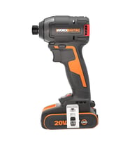 WORX WX265 20Volt 2.0Ah Li-ion Çift Akülü 200Nm Kömürsüz Profesyonel Şarjlı Darbeli Tornavida