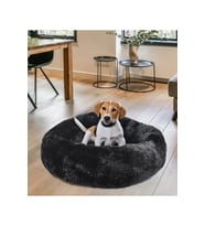 Rahat Peluş Köpek Yatağı, Ev Dekorasyonuna Şık Uyum sağlar