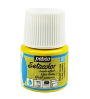 Pebeo Setacolor Suede Effect (Süet Etkisi) Kumaş Boyası 301 BRIGHT YELLOW 