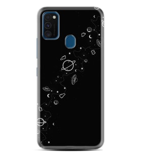 Samsung M21 M22 M23 M30 M31S M32 Kılıf Desenli Silikon Planet 1620