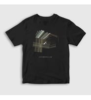 Presmono Unisex Çocuk Siyah Tesseract Film interstellar T-Shirt 245798tt