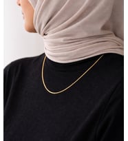 Sevgiliye Hediye 14 Ayar Altın Halat Zincir 45 cm