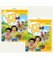 Let's Go: Level 2: Student Book + Workbook with Downloadable Audios