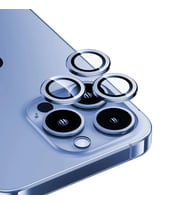 iPhone 15 Pro / 15 Pro Max Uyumlu Gerçek Safir Lens Koruyucu Görüntü Kalitesini Bozmayan Netlik (Mavi)