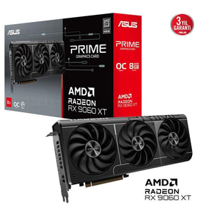 ASUS 8GB PRIME RX9060XT-O8G GDDR6 128bit HDMI-DP PCIE 5.0