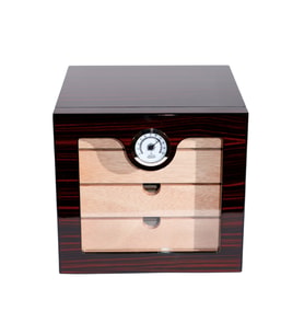 PremiumQuality Bellavista Kahverengi Sedir Humidor Puro Kutusu