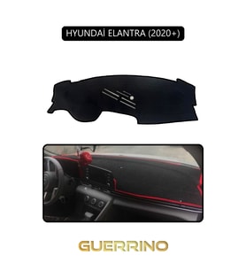 HYUNDAİ ELANTRA 2020+TORPİDO KORUMA HALISI SİYAH KENAR