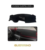 HYUNDAİ ELANTRA 2020+TORPİDO KORUMA HALISI SİYAH KENAR